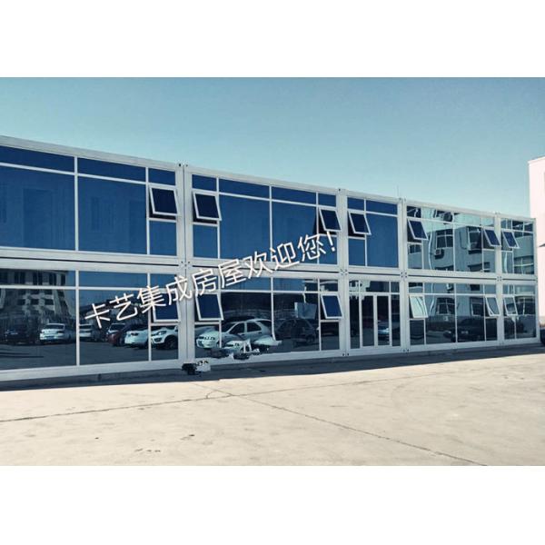 Bright Metal Shipping Container Houses With 6 Double Beds For Factory Workers