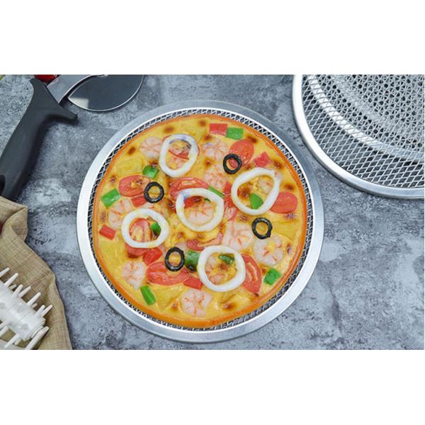 Aluminum Pizza Baking Disk 6-18 Inch High Strength Rustproof