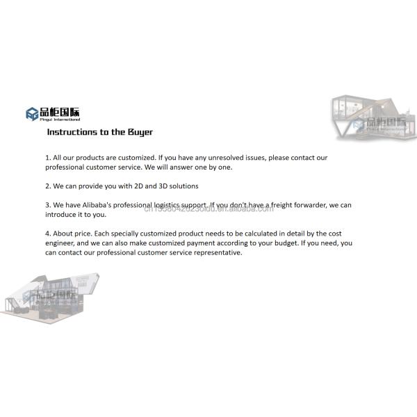 Quick Assembly Portable Flat Pack Container House for Modern Office Beach House and Construction Engineering Camps