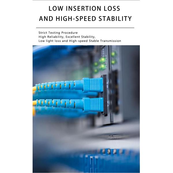 Custom Length Fiber optic patch cord Simplex SC SC UPC/APC G652D 9/125 SM Optical Fiber