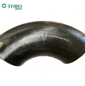 China Butt Welded Fittings ASTM A234 WP91 Alloy Steel Seamless 90 Degree Long Radius Pipe Elbows on sale
