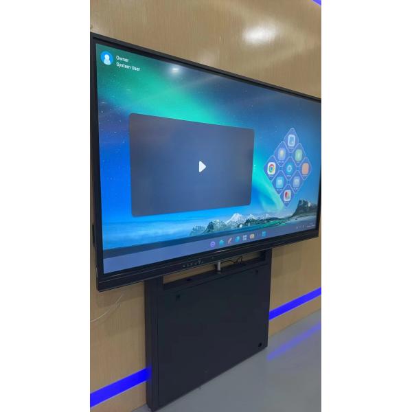 Adjustable Height Interactive Whiteboard Stand For Floor/Wall Mounting Smart Tv Touch Monitos