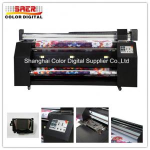 China DX7 Print Heads Digital Flag Printer 2.2m Print Width For Fabric Directly Printing on sale