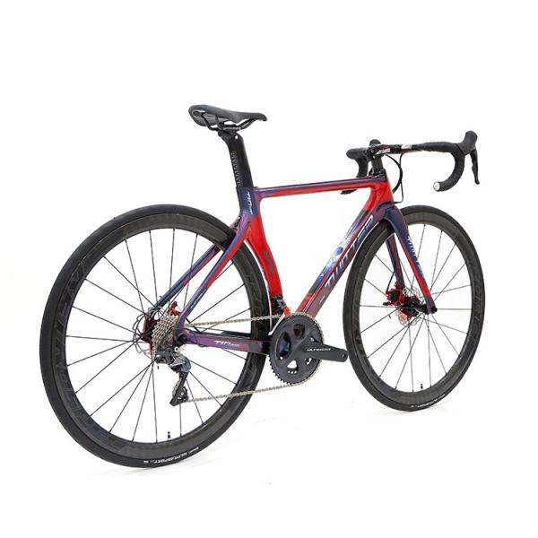 Carbon Fiber Thru Axle Bike , 52cm Road Bike 700C 105 R7000-22 Speed