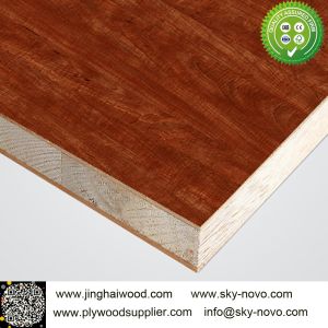 Wood grain melamine Blockboard