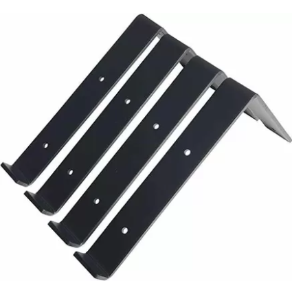 Wall Mounting Stainless Steel Aluminum Corner Bracket High Strength Custom