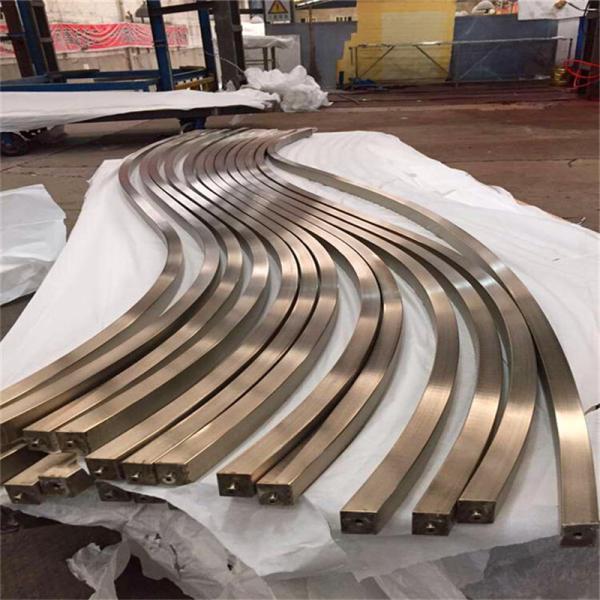 professional customized stainless steel round tube handle,square pipe handle