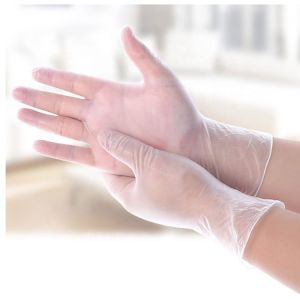 Medical Pvc Disposable Gloves , Safety Disposable Surgical Gloves