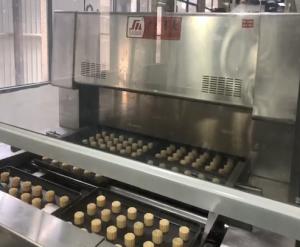 Cheap Indutrial 150g 90g Automatic Moon Cake Production Line 220V / 380V wholesale