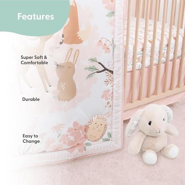 Customizable 4 Piece Children's Bedding Set Home Textile Products For Infant