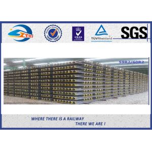 Cheap Streetcar Grooved Steel Rail Track 59R2 And 60R2 Tram Rail wholesale
