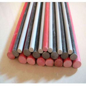 Cheap Smooth 1 Inch FRP Solid Rod Low Flammability Customizable Length wholesale