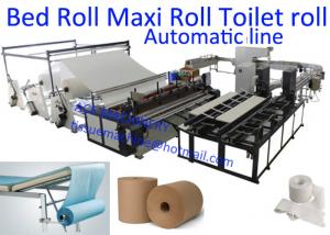 Cheap CE Φ76mm Maxi Toilet Tissue Paper Roll Making Machine wholesale