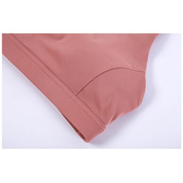 Shockproof Womens Sports Bra Gathered Moisture Wicking Without Steel Ring