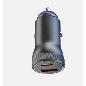 PD QC 20W USB A Car Charger Car Phone Charger 2 In 1 Travel Fast Charger