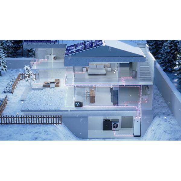 6KW/8KW/12KW R290 Low-Noise Heat Pump Water Heater For Comfortable And Quiet Use