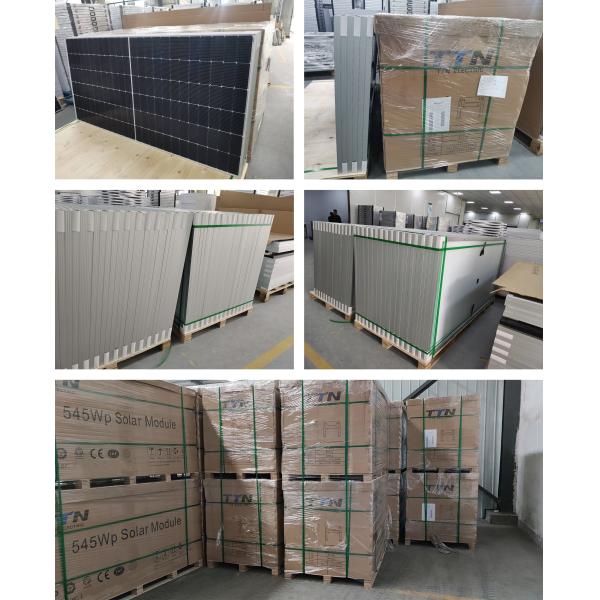 Rotterdam Warehouse 166mm Half Cut Cell 144 Cells Solar 500 Watt Solar Panel For Resisdential Home Use 400 Watt Solar Panel