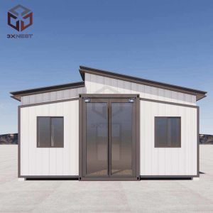 Cheap 73sqm Flat Pack Folding House Containers Expandable Portable Homes wholesale