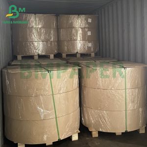 Cheap 75gsm Brown Kraft High Expansible Strong Cement Bag Paper Roll wholesale