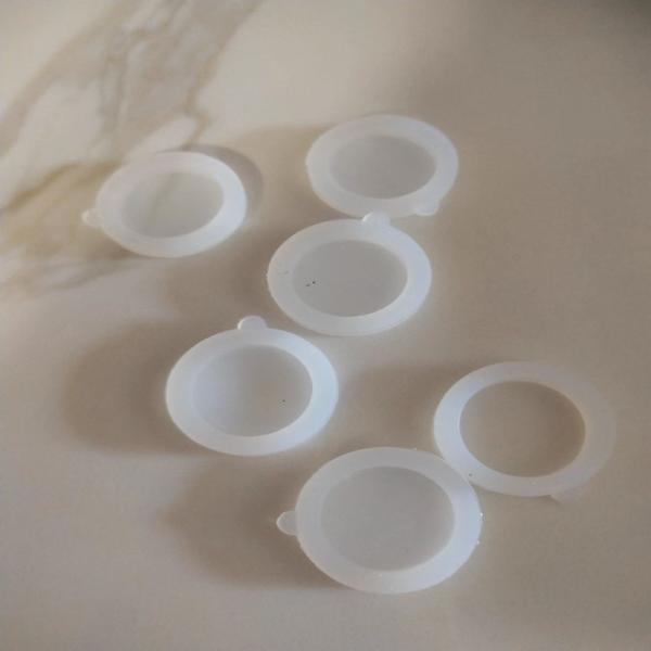 Tempered Resistant VMQ Silicone Gaskets O Rings Physiologically Harmless