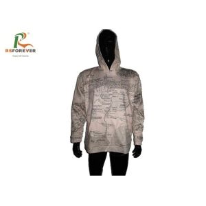 Cheap Cut / Sew Dye Sublimation Hoodies , Boys Long Sleeve Hoodie Customzied Design wholesale