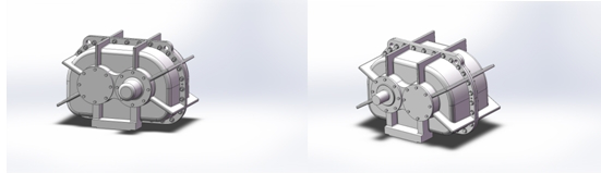 Light Weight Industrial Vibrating Equipment American Type Vibration Exciter