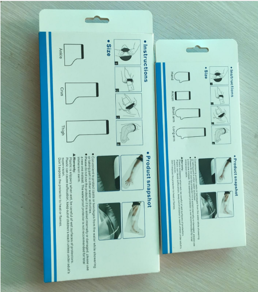 Cast Wound Waterproof Leg Bandage Protector Reusable Sealed Adult Short Hand Shower Cover