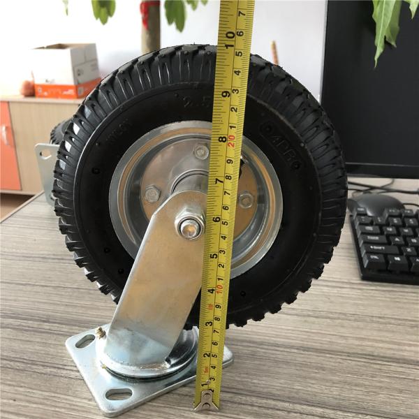 250-4 Rubber Swivel Castor Wheels Furniture Trolley