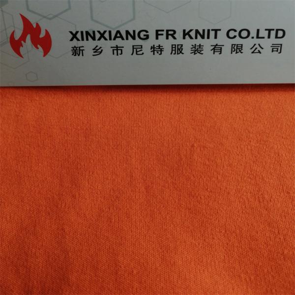 7oz Knitted Interlock FR Cotton Fabric Arc Rated 160 Cm Width