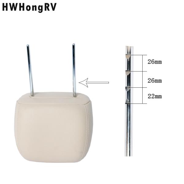 Universal headrest Car seat adjustable headrest parts on height auto seating head rest campervan seats front back seat headrest