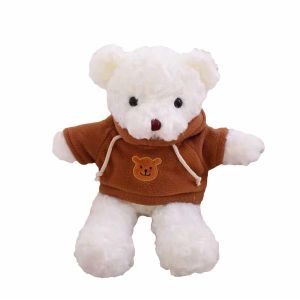 Cheap ODM Nontoxic Soft Teddy Bear Plush Toys In Sweater wholesale