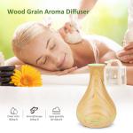 2017 New Products 400ML Wooden Ultrasonic Essential Oil Aroma Diffuser