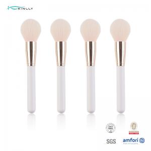 Cheap Durable Flat Arched Individual Makeup Brushes For Blending Liquid Cream wholesale