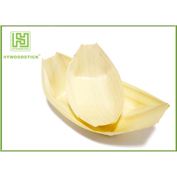 Japanese Wood Sushi Tray, Wooden Sushi Plate, Disposable Wooden Sushi Boat