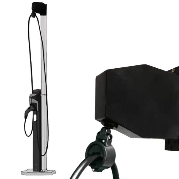 Outdoor EV Charging Accessories AC Retractable EV Charging Cable Holder