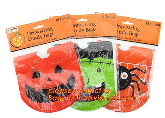 halloween treat bags,Decoration gift tote sack halloween treat candy bag,Pumpkin