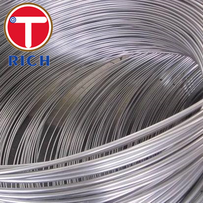 ASTM GB DIN Coiled Stainless Steel Hydraulic Tubing For Industrial Air Conditioning