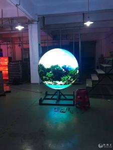 Cheap Customized 360 Degree LED Display Soft Curved Ball Sphere LED Video Display Screen wholesale