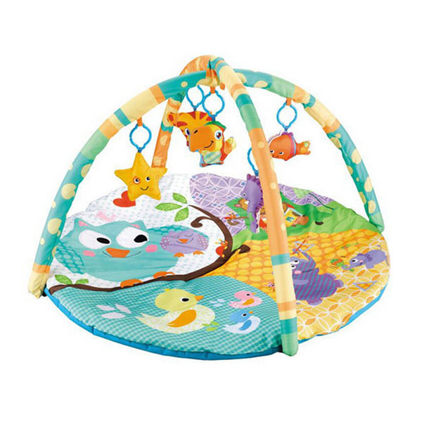 100% Polyester Washable Portable Baby Activity Play Gym Mat Infant Toddlers