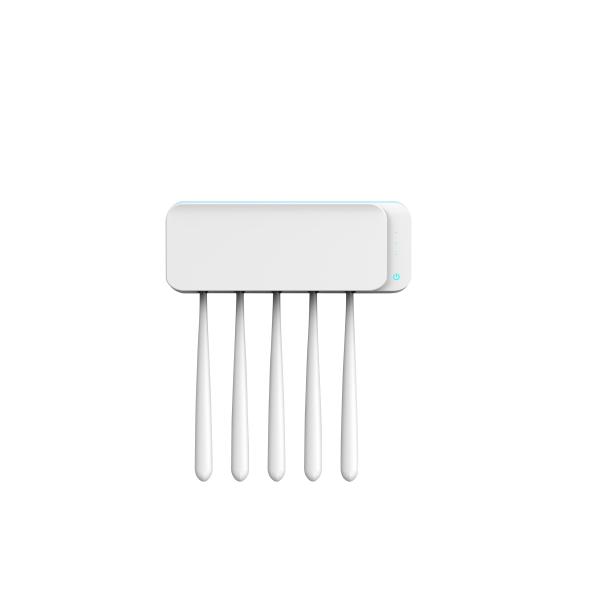 Sustainable PP Uv Light Toothbrush Holder Sterilizer 5W