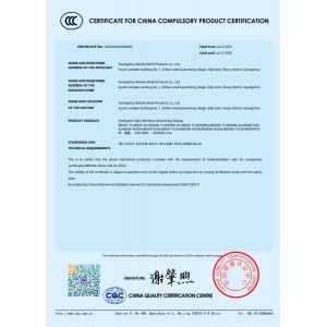 Guangzhou Wanda Metal Products Co., Ltd. Certifications