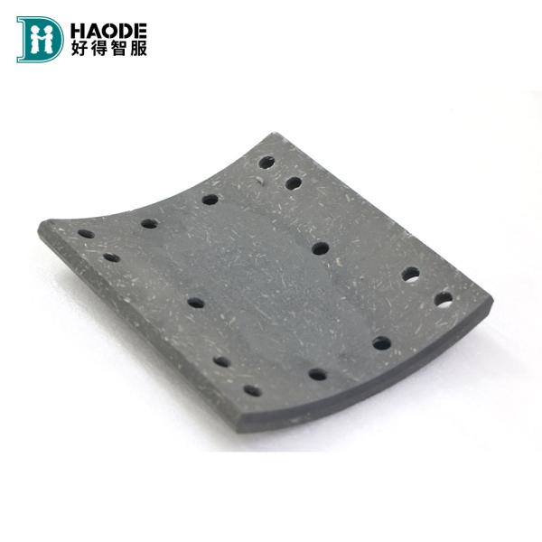 Customized Sinotruk Howo Truck Parts Rear Brake Pad 14 Holes Wg9231342069 with 1.05kg