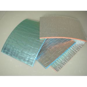 Heat Insulation XPE Foam Insulation With Aluminum Foil Foam Backed 10mm