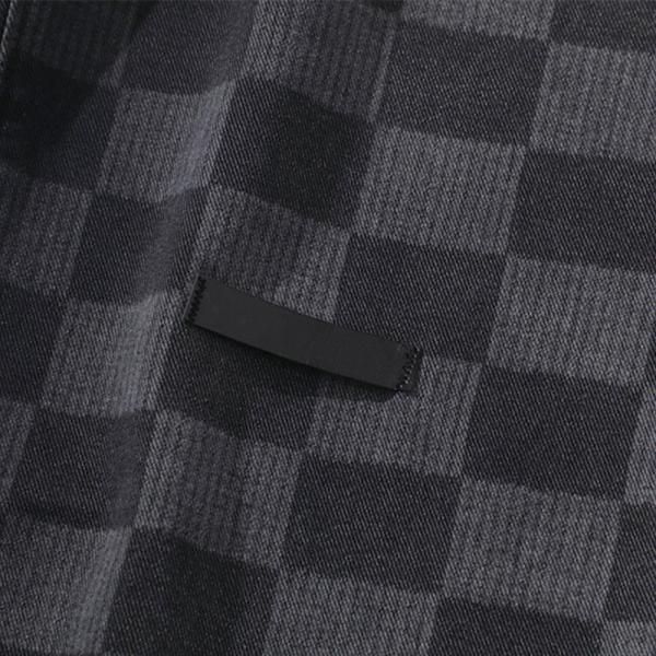 OEM Checkerboard Jeans Low MOQ Unisex Fashion Pants Denim Clothing Manufacturer