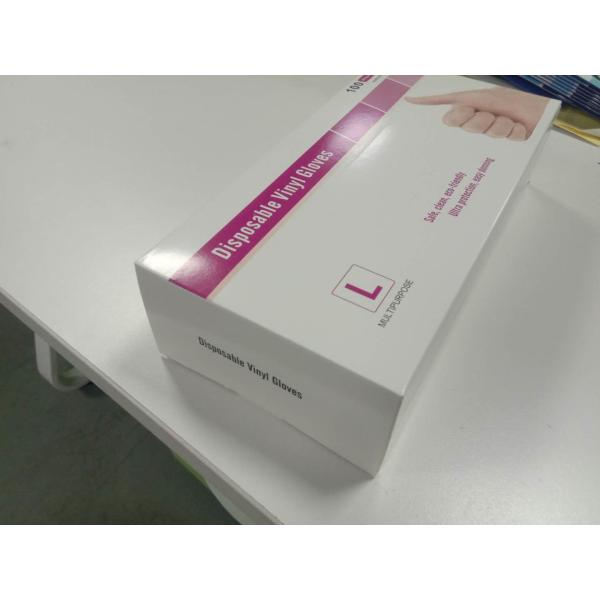 Disposable Vinyl Examination Gloves Powder Free 3.0g 3.5g 4.0g 4.5g