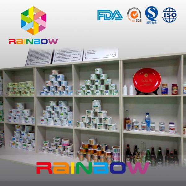 Colorful Vivid Irregular Economic Recyclable Custom Paper Labels Bottle / Plastic Bag