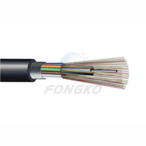 Single Mode Gyfta Outdoor Fiber Optic Cable Polyethylene Insulated Wire