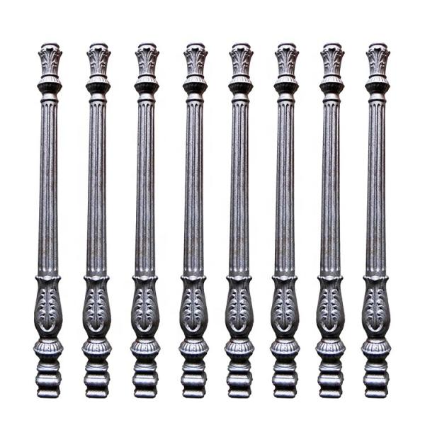 Quality Gates Staircases Wrought Iron Decor Eco Friendly Sand Blasted Surface for sale