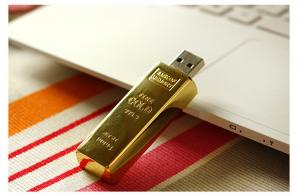 Cheap Kongst hot sale metal gold bar usb flash drives/metal pen drive wholesale