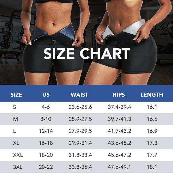 Women's Tummy Control Sauna Shorts HEXIN Free Sample Neoprene Shaper with Butt Lifter